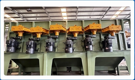 Pmw3850 Rod Shot Blasting Machine met roest- en corrosiebestendigheid en aanpassing