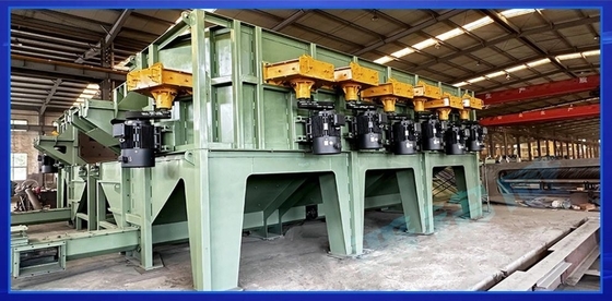 Pmw3850 Rod Shot Blasting Machine met roest- en corrosiebestendigheid en aanpassing