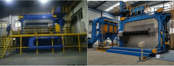 Pmw3850 Rod Shot Blasting Machine met roest- en corrosiebestendigheid en aanpassing