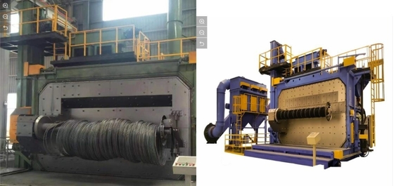 Pmw3850 Rod Shot Blasting Machine met roest- en corrosiebestendigheid en aanpassing