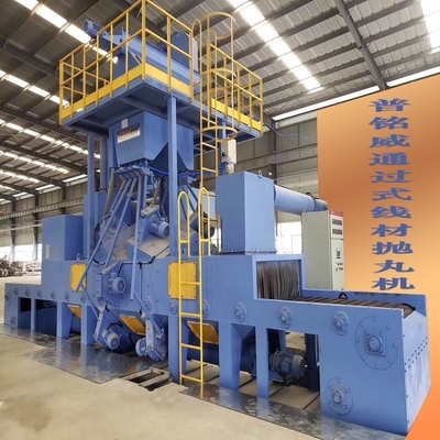 Op maat gemaakt Meerdere Kleuren Stalen Plaat Shot Blasting Machine voor uw Manufacturin