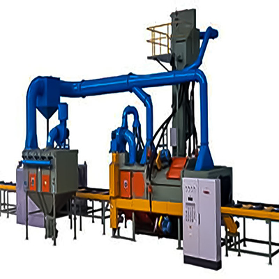Op maat gemaakt Meerdere Kleuren Stalen Plaat Shot Blasting Machine voor uw Manufacturin