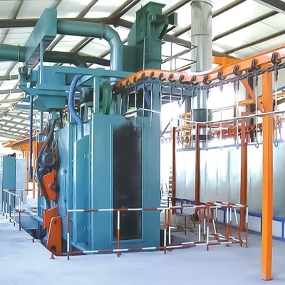 Op maat gemaakt Meerdere Kleuren Stalen Plaat Shot Blasting Machine voor uw Manufacturin