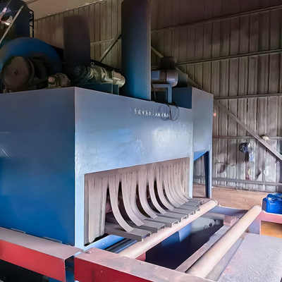 Rolconveyor Catenary-Through Abrator voor H Beam Shot Blasting Machine Op maat
