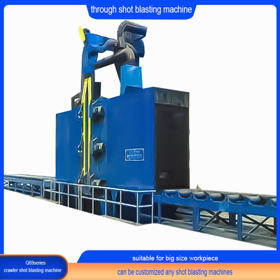 6*30 staalpijp Innerlijke en buitenste wand door middel van type Shot Blasting Machine