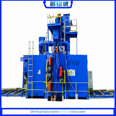 Elektrische brandstof met een hoog zuiverheidsniveau Profielen Roller door middel van type Shot Blasting Machine