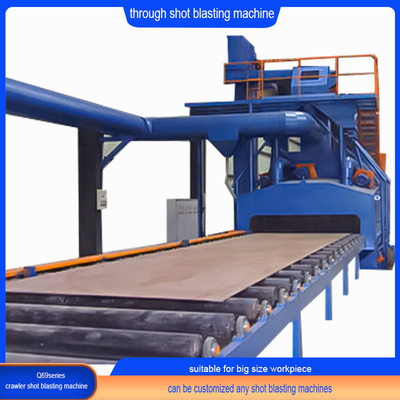 Pumingwei's op maat gemaakte rollendrijvende schietblazer voor industriële doeleinden.
