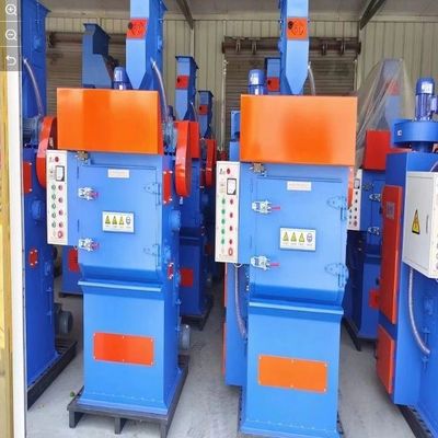 Hoge zuiverheid Auto Roest Reiniging Crawler Tumble Rubble Belt Shot Blasting Machine Een