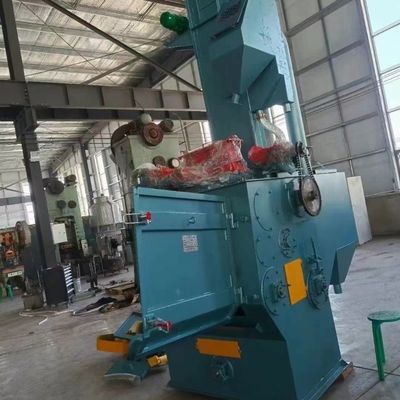 1 ton laadvermogen Sandblasted Crawler Shot Blasting Machine voor de veerindustrie