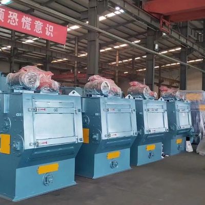 1 ton laadvermogen Sandblasted Crawler Shot Blasting Machine voor de veerindustrie