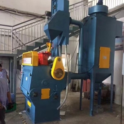 Crawler Shot Blasting Machine voor het reinigen van zand en het verwijderen van roest 1 ton capaciteit