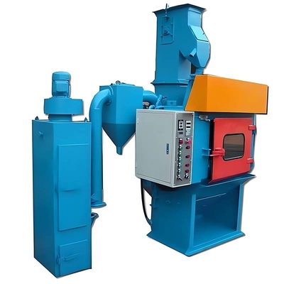 Elektrische PLC Rubber Tumble Belt Shot Blasting Machine met gemakkelijke bediening en onderhoud