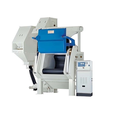 Elektrische PLC Rubber Tumble Belt Shot Blasting Machine met gemakkelijke bediening en onderhoud