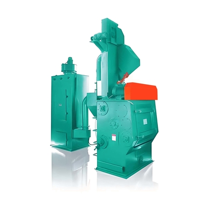 Elektrische PLC Rubber Tumble Belt Shot Blasting Machine met gemakkelijke bediening en onderhoud