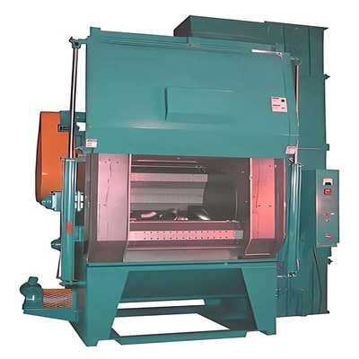 Elektrische PLC Rubber Tumble Belt Shot Blasting Machine met gemakkelijke bediening en onderhoud