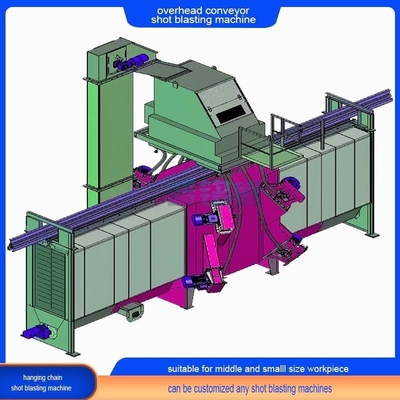 Automatische overhead-keten continue transportband met hanghaken