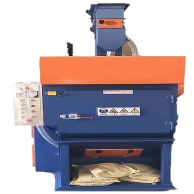 Op maat gemaakte Pumingwei-bandconveyor-type schotblaasmachine voor veren Totaal vermogen 26