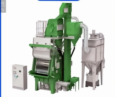Rotary Abrator Tumble Rubber Belt Shot Blasting Machine voor de behandeling van metalen oppervlakken