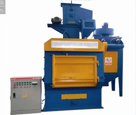 Rotary Abrator Tumble Rubber Belt Shot Blasting Machine voor de behandeling van metalen oppervlakken