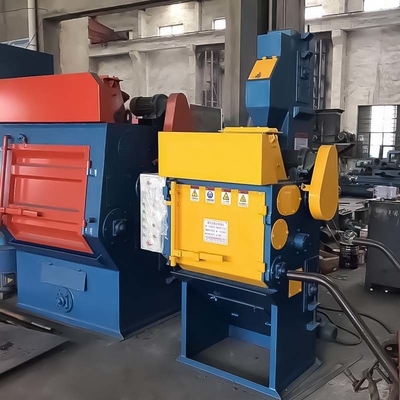 26 Totaal vermogen Crawler Rubber Shot Blasting Machine voor het verwijderen van roest op gieten