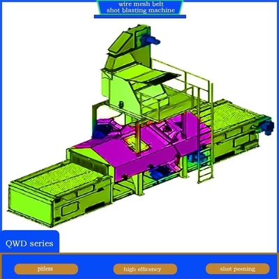Automatische draadgordelbandconveyor met een hoge knalcapaciteit