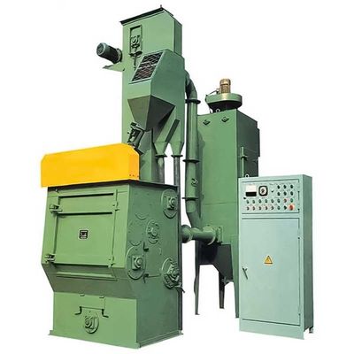 Q32 serie Automatische rubberen tumble belt crawler abrator voor het polijsten van metalen oppervlakken