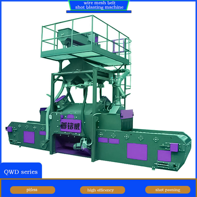 Perfecte stabiliteit draadnetbandband vervoerband schot blaasmachine van Pumingwei One