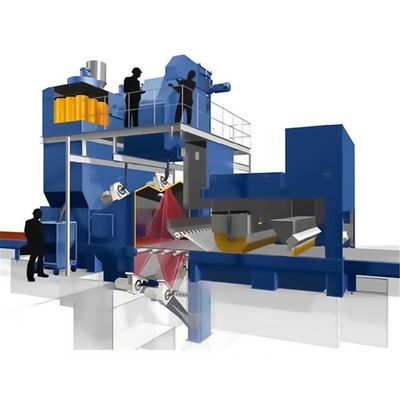 Kleine Schot Blasting Machine voor elke grootte Automatische en elektrische