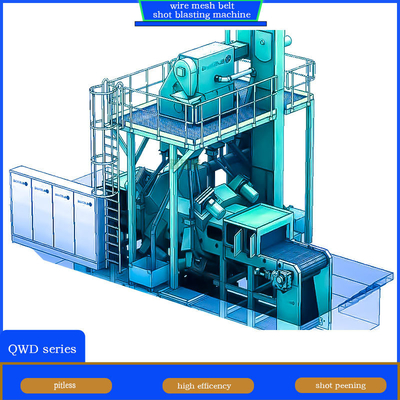 Automatische draadgordelbandtransportmachine voor het ontblazen en ontblazen van draadgordels