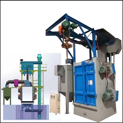 Q324 Schotblaasmachine met automatisering en totaal vermogen 26