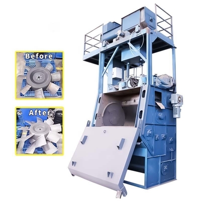 Op maat gemaakte rubbertracked shot blasting machine met meerdere apparaten Totaal vermogen 26
