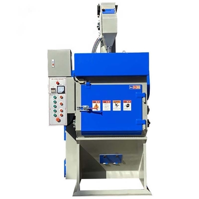 Kleine werkstukken schoonmaken Rubber Crawler Shot Blasting Machine Made in door Pumingwei