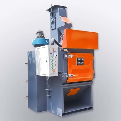 Kleine werkstukken schoonmaken Rubber Crawler Shot Blasting Machine Made in door Pumingwei