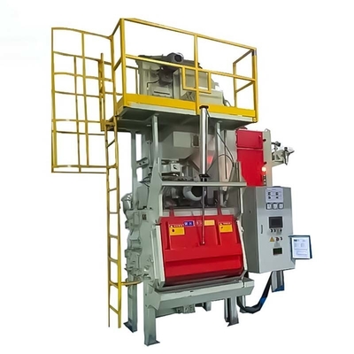 Aanpassing Q3210 Volledig automatische crawler belt shot blasting machine voor het reinigen