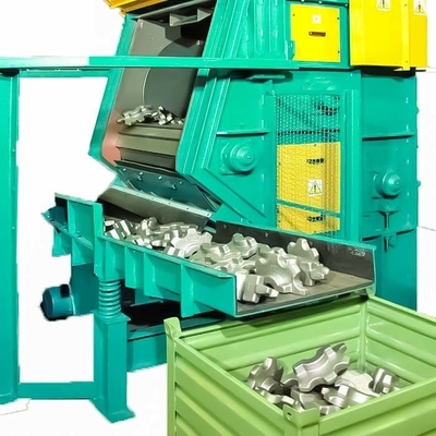 Aanpassing Q3210 Volledig automatische crawler belt shot blasting machine voor het reinigen