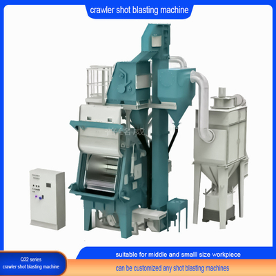 Op maat gemaakte Q32 serie Pumingwei Tumble Belt Shot Blasting Machine met Be Separator