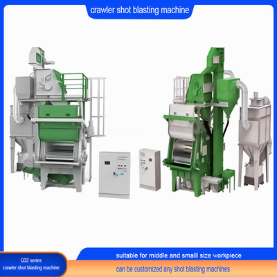 Op maat gemaakte Q32 serie Pumingwei Tumble Belt Shot Blasting Machine met Be Separator