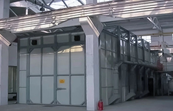 Elektrische zandblaasruimtes voor het op maat maken van verschillende soorten werkstukken
