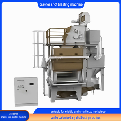 Niet-ferron onderdelen Tomble rubber belt Shot Blasting Machine met een hoge zuiverheid