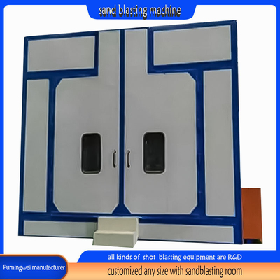 Schot Blasting Reiniging Way Customization Sandblasting Booth voor verschillende materialen