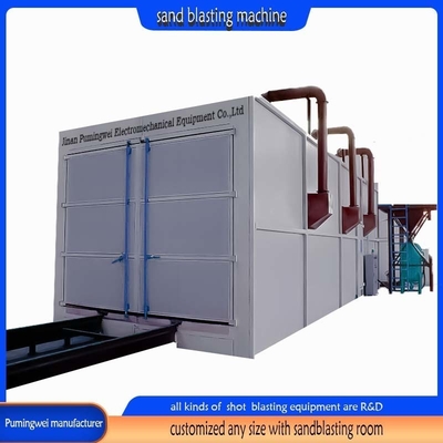 Ultra Blast Pot Sandblasting Room Shot Blasting Cleaning Way voor markten uit Pumingwei