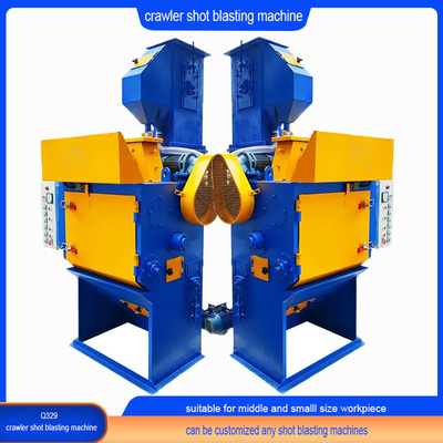 Gele en blauwe slijpmachine voor de warmtebehandeling van onderdelen