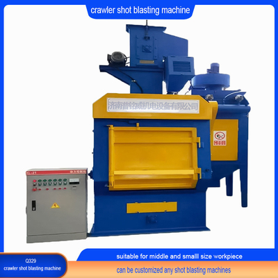 Gele en blauwe slijpmachine voor de warmtebehandeling van onderdelen