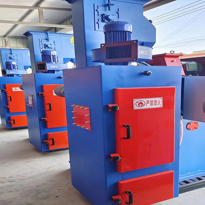 Aanpassing Q329 Auto Rust Cleaning Crawler Tumble Rubble Belt Shot Blasting Machine