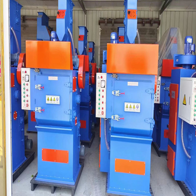 Aanpassing Q329 Auto Rust Cleaning Crawler Tumble Rubble Belt Shot Blasting Machine