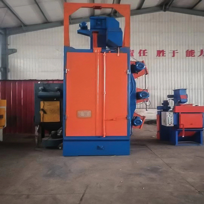 Op maat gemaakte Q3210 Meerdere kleuren Crawler Belt Shot Blasting Machine voor kleine smederijen