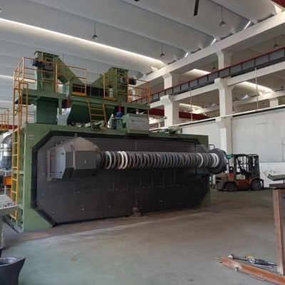 Six Point One Times Pmw3850 Shot Blasting Machine met professionele oppervlaktebehandeling