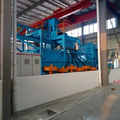 Six Point One Times Pmw3850 Shot Blasting Machine met professionele oppervlaktebehandeling