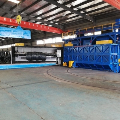 Wire Shot Blasting Machine voor het lassen van de draadindustrie Precision Cleaning Solutions