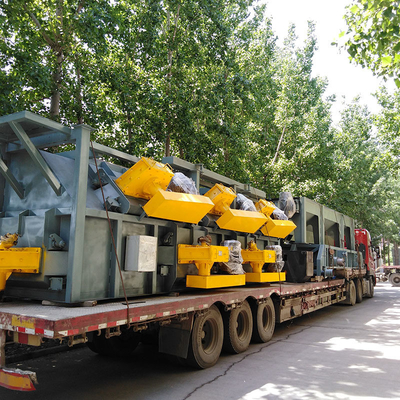 High Cleanness Wire Rod Shot Blasting Machine voor de productie van draadtouw